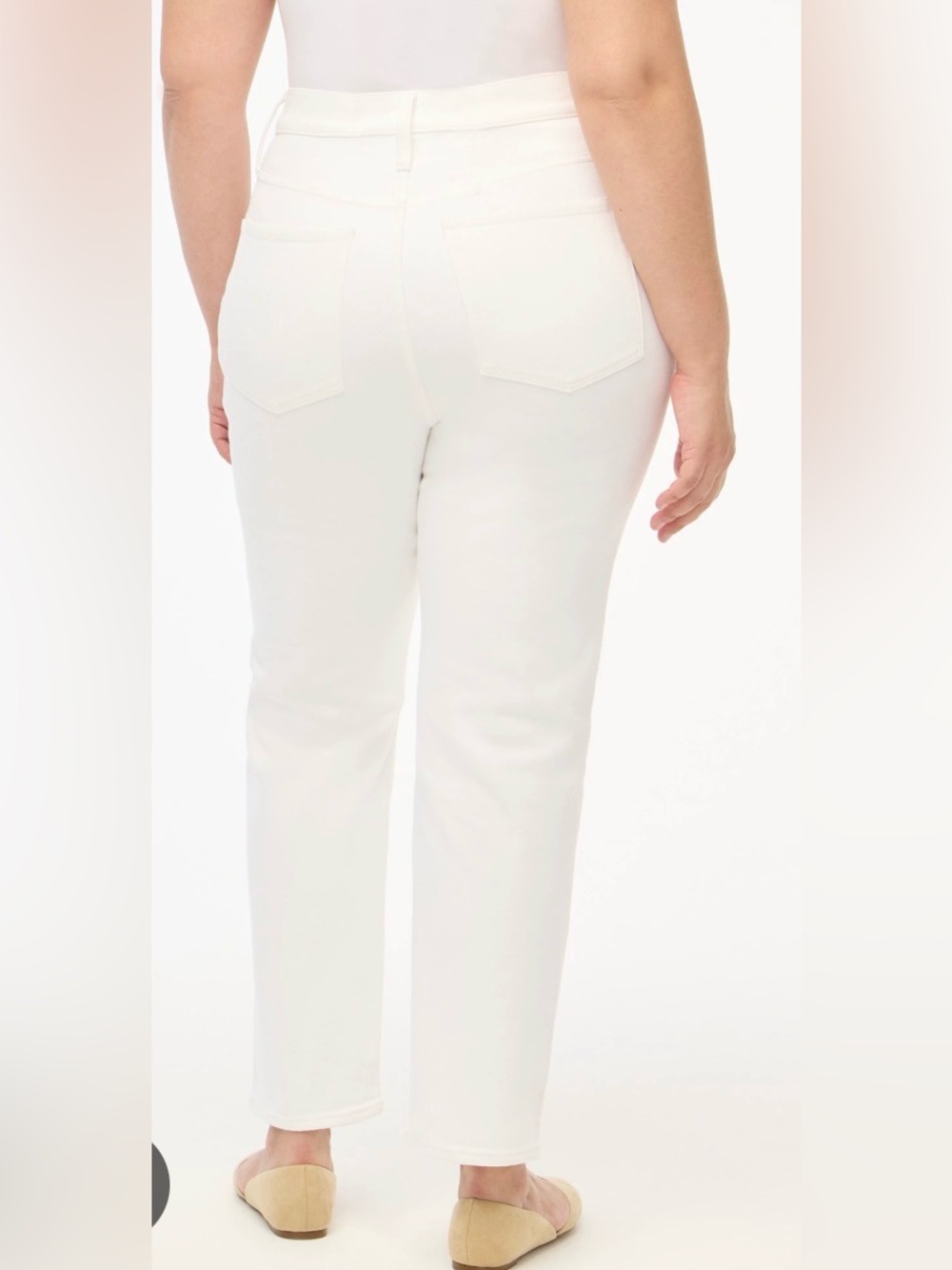 Chico's So Slimming White Denim Pants - Size 2 (US 12) - EUC - Picture 3 of 11